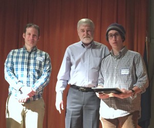 Teddy Roosevelt Maine Conservation Award Presented to Mathias Deming